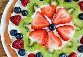 Low Syn Fruit Pizza