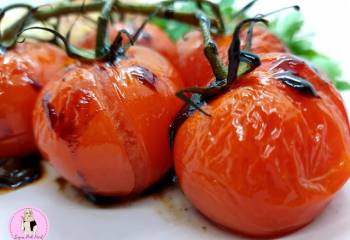 Balsamic Roasted Vine Tomatoes [Ad]