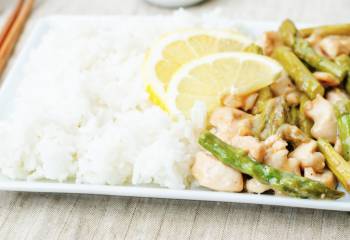 Syn Free Chicken, Lemon & Asparagus Stir Fry | Slimming World Recipe
