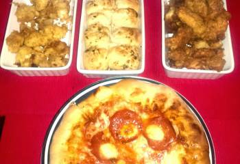 Recipe: Home-Made Takeaway Pizza Feast!