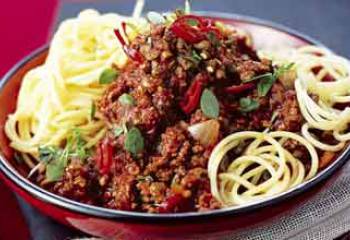 Slimming Worlds Spaghetti Bolognese Recipe