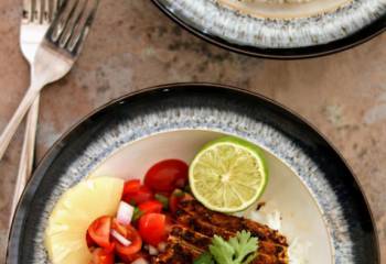 Slimming World Syn Free Caribbean Pork Medallions &amp; Fruity Salsa