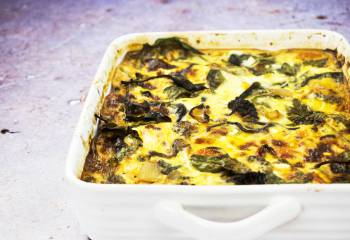 Roasted Vegetable Crustless Quiche Traybake