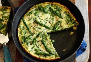 Slimming Worlds Asparagus Frittata And Wedges Recipe