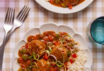 Hoisin Turkey Meatballs