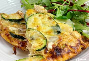 Courgette And Butter Bean Frittata