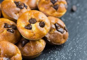 Mini Banana Cakes With Chocolate Chips