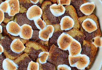 S'mores Bread Pudding