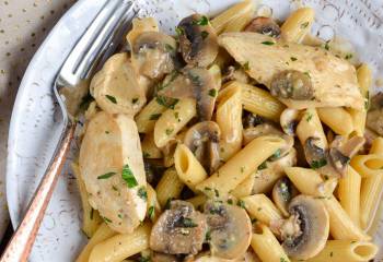 Syn Free Creamy Chicken And Mushroom Pasta