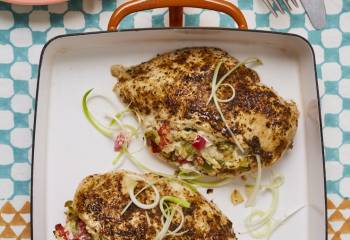 Cajun Spiced Stuffed Chicken