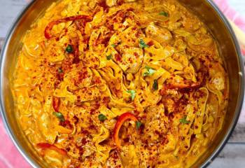 Creamy Piri Piri Nandos Style Chicken Pasta Recipe | Slimming Friendly