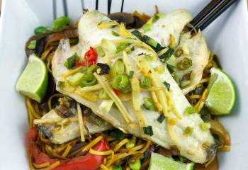 Ginger, Garlic And Chilli Seabass