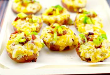 Caesar Twice Baked Potatoes