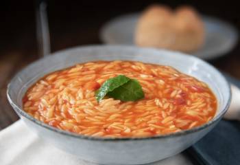 Orzo And Tomato Soup | Healthy Slimming Recipe