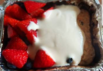 White Chocolate Baked Oats Recipe