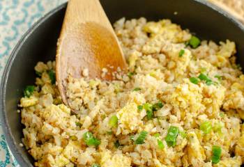 Syn Free Egg Fried Cauliflower Rice | Slimming World