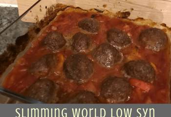 Slimming World Low Syn Baked Meatballs