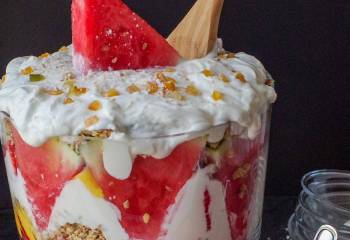 Watermelon Granola Trifle