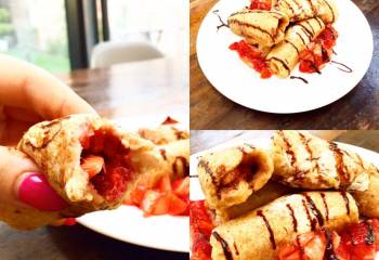 1 Syn French Toast Summer Fruit Roll Ups