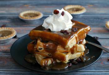 Butter Tart Waffles Recipe