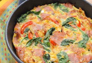 Ham And Hashbrown Frittata