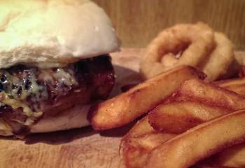 Pork &amp; Chorizo Burgers