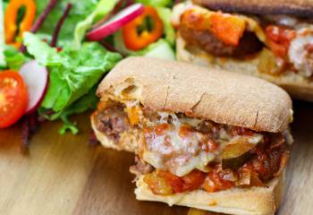 Meatball Marinara Slider