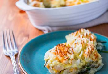 Smoked Haddock And Cheese Gratin