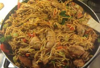 Slimming World Chicken Chow Mein.