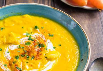 Carrot And Butter Bean Soup