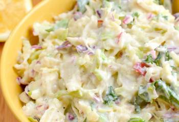 Low Syn Cream Apple Slaw | Slimming World