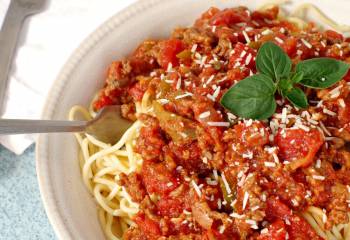Secret Ingredient Spaghetti And Meat Sauce