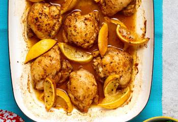 Baked Chicken Thighs With Lemon And Cumin
