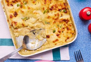 Chicken, Mushroom And Leek Lasagne