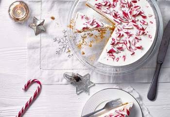 Candy Cane Cheesecake