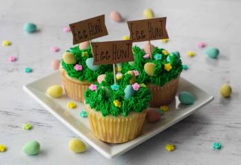 Mini Egg Cupcakes