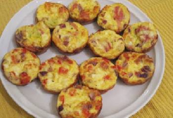 Mini Crustless Quiches