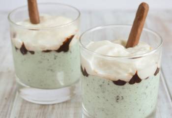 Mint Chocolate Yoghurt Parfait