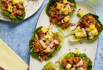 Pork Carnitas With Pineapple And Mango Salsa