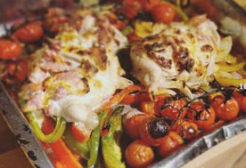 Slimming World Friendly Recipe:- Creamy Hassleback Chicken &amp; Vegetable Bake