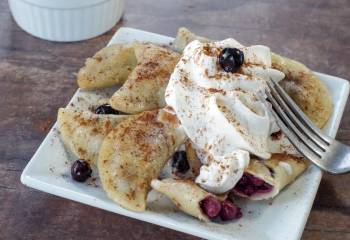 Saskatoon Berry Dessert Perogies