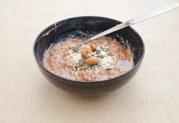 The High Energy Chocolate & Peanut Butter Porridge