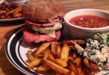 Double Bacon Cheeseburger Meal | Slimming World