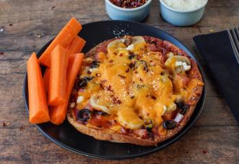 Healthy Pita Pizza