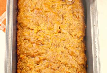 Healthy Carrot Loaf