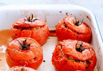 Slimming World Syn Free Chorizo Stuffed Tomatoes (Tomates Farcies)