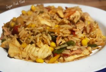 Chicken &amp; Bacon Dirty Rice | Slimming Recipe