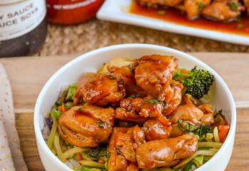 Quick Sriracha Chicken