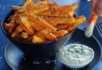 Garlic Mayo Dipping Sauce For Sweet Potato Fries