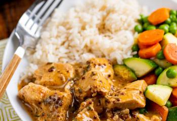 Instant Pot Honey Mustard Chicken